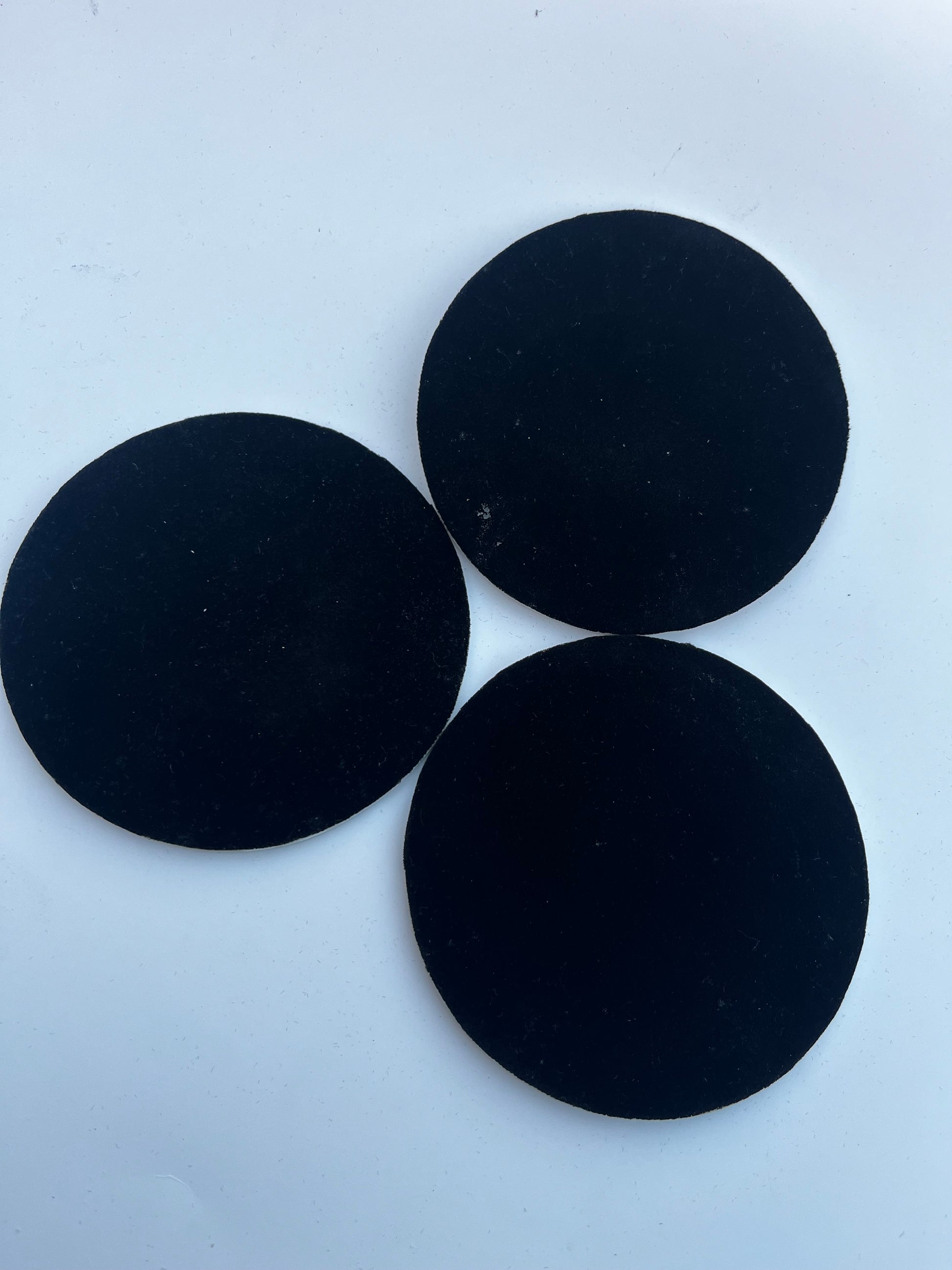 Handmade Mother of Pearl Non-Slip Round shape Coasters - Set of 4 11 cm