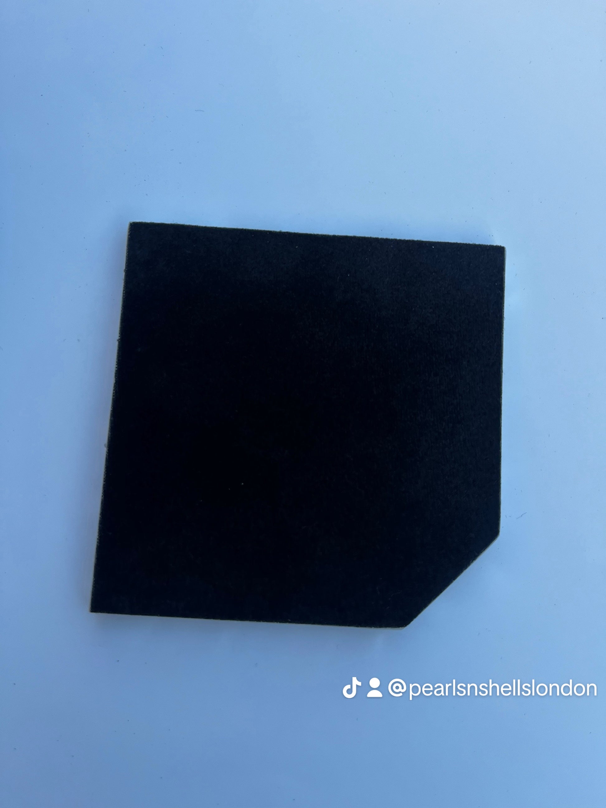 Square Handmade Non- Slip Mother of Pearl Coaster - Non-Slip, Thick, Heat-Resistant Drink & Mug Holder set of 4 10.5 cm