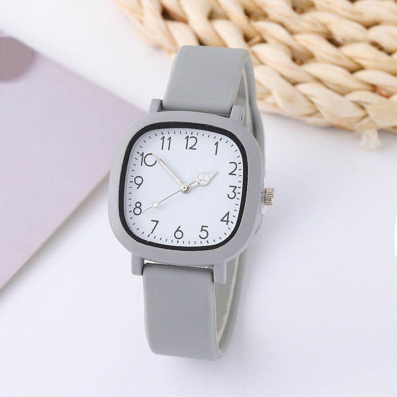 Foreign Trade Cross-border Ins Niche Design Temperament Cold Style Simple Fashion All-match Student Advanced Sense Quartz Watch