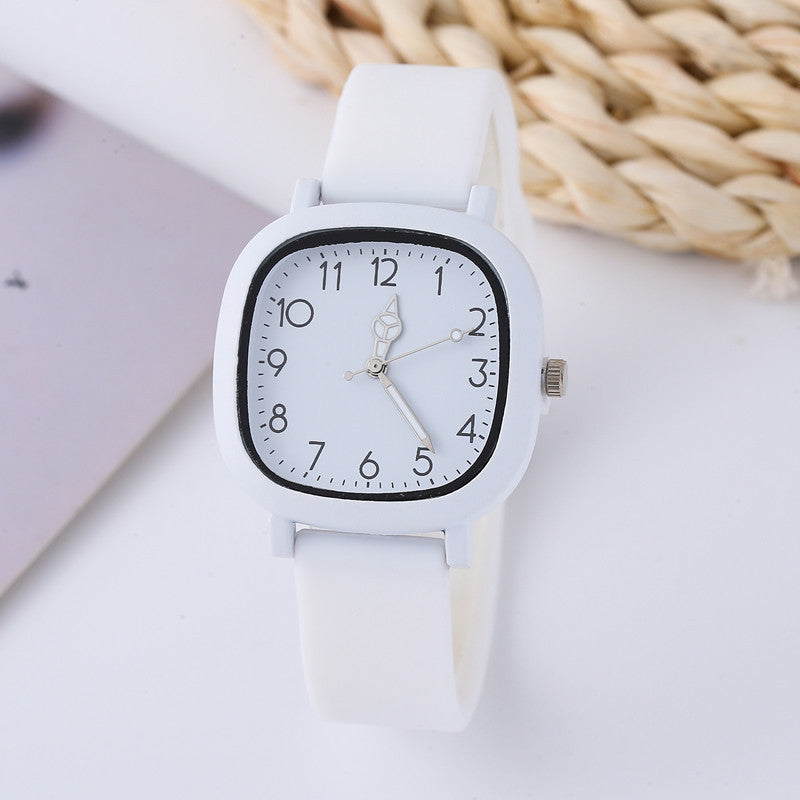 Foreign Trade Cross-border Ins Niche Design Temperament Cold Style Simple Fashion All-match Student Advanced Sense Quartz Watch