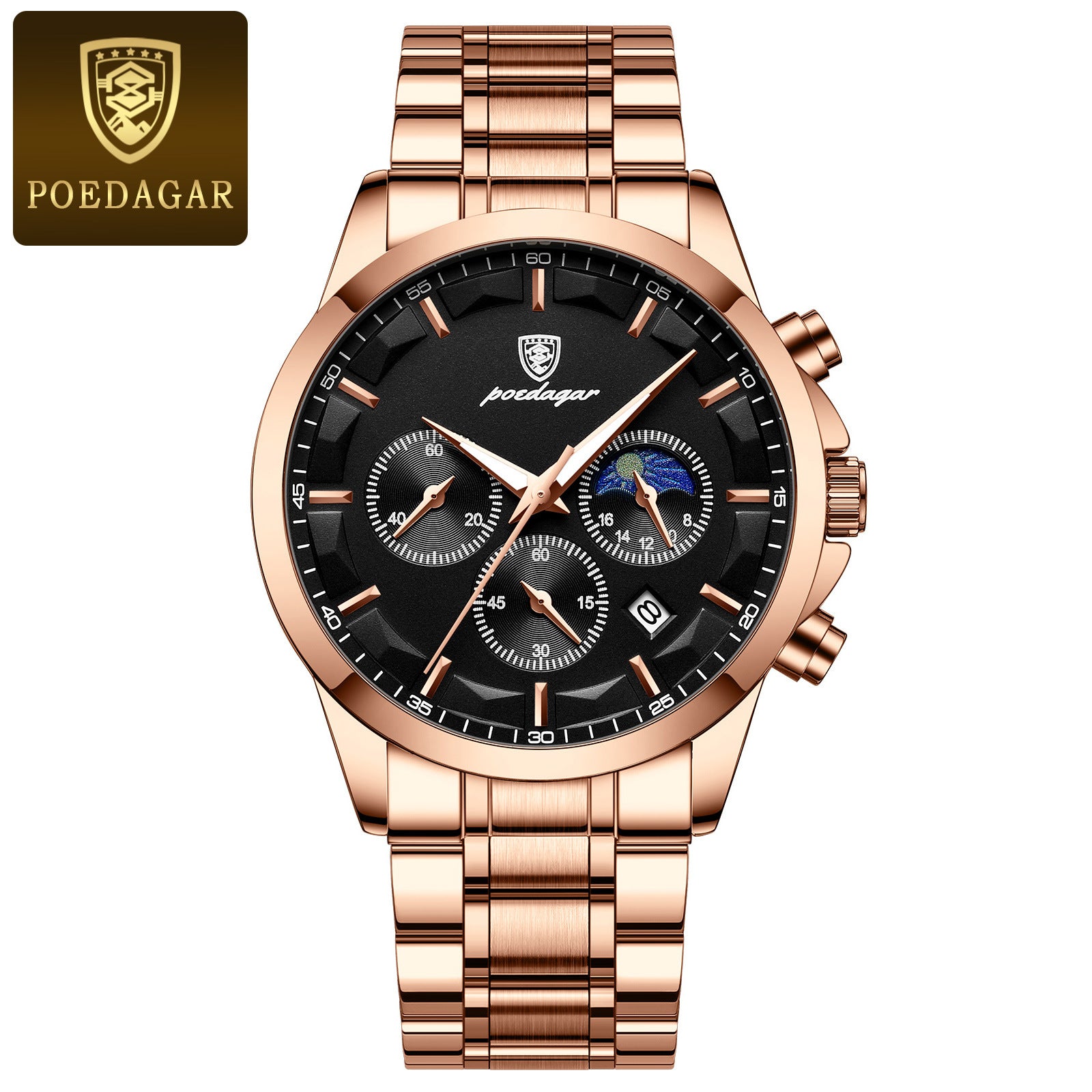 Brand Waterproof Multi-functional Watch Men&#039;s Quartz Watch Sports Live Broadcast Foreign Trade