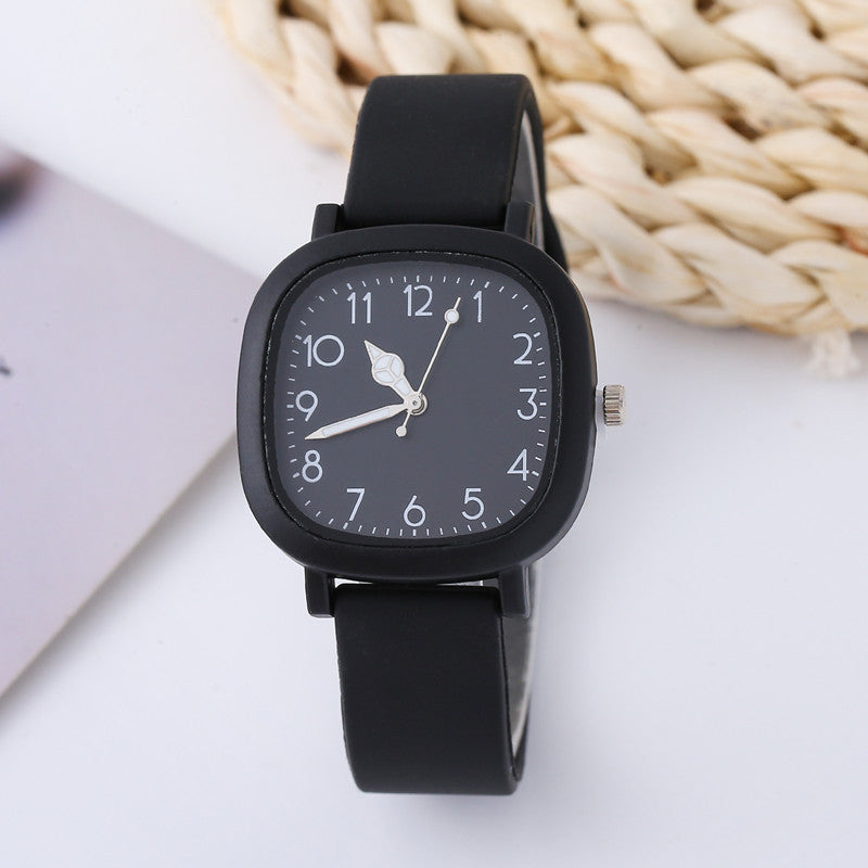 Foreign Trade Cross-border Ins Niche Design Temperament Cold Style Simple Fashion All-match Student Advanced Sense Quartz Watch