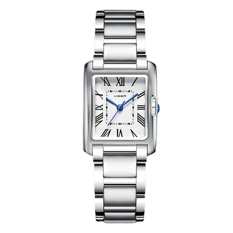 Wager'sNew  Fashion Trend Watch Women's Waterproof Ladies Quartz Women's Watch Student Simple Diamond Watch