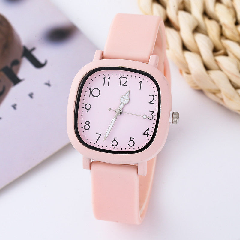 Foreign Trade Cross-border Ins Niche Design Temperament Cold Style Simple Fashion All-match Student Advanced Sense Quartz Watch