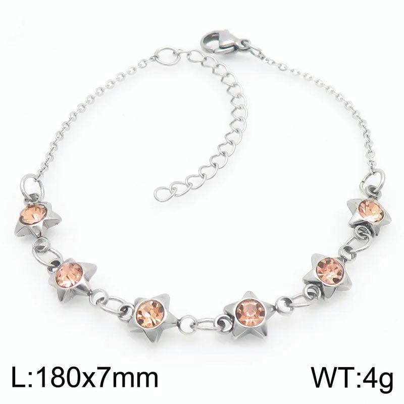 Simple Style Geometric 304 Stainless Steel 18K Gold Plated Bracelets: £10 free shipping in the uk