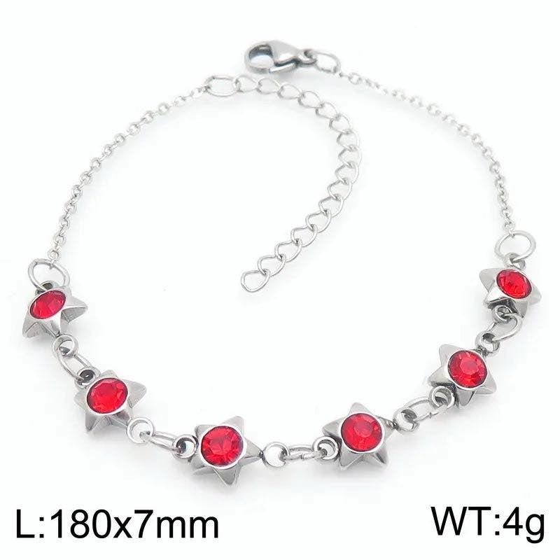 Simple Style Geometric 304 Stainless Steel 18K Gold Plated Bracelets: £10 free shipping in the uk