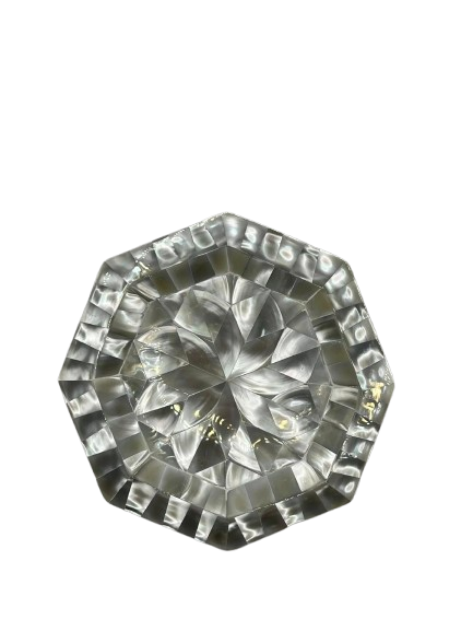 Natural Mother of Pearl Dish Octagon 16cm Jewellery Trinket Decorative Plate