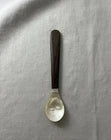 Handmade Carved Mother of Pearl Spoon 15cm – Luxury Fish Handle Tableware