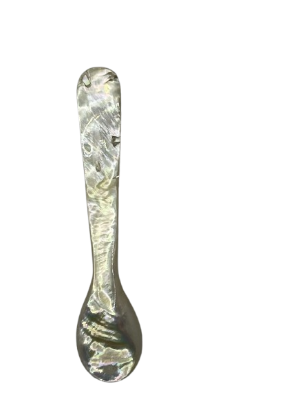 Handmade Mother of Pearl Caviar Spoons – Set of 5 for Dessert, Coffee & Spices