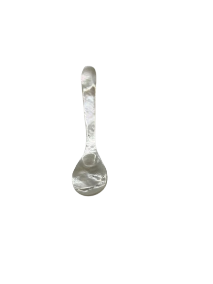 Handmade Mother of Pearl Caviar Spoons – Set of 5 for Dessert, Coffee & Spices